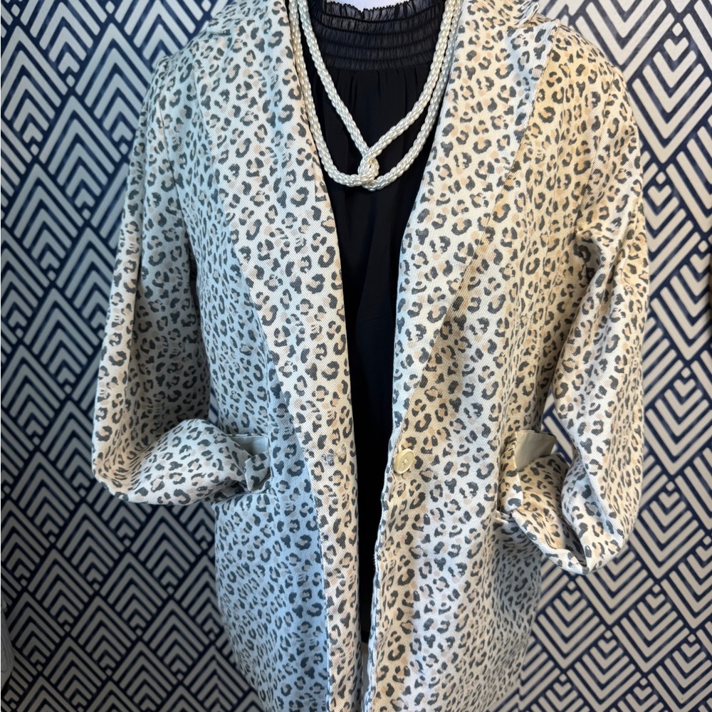 Chic Leopard Print Blazer Bundle